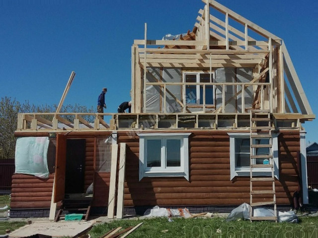 Реконструкция и ремонт деревянных домов, дач бань