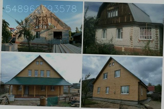 Реконструкция и ремонт деревянных домов, дач бань