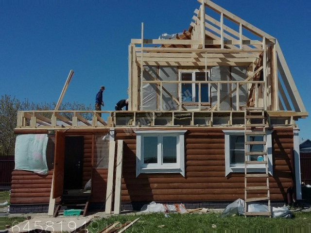 Реконструкция и ремонт деревянных домов, дач бань