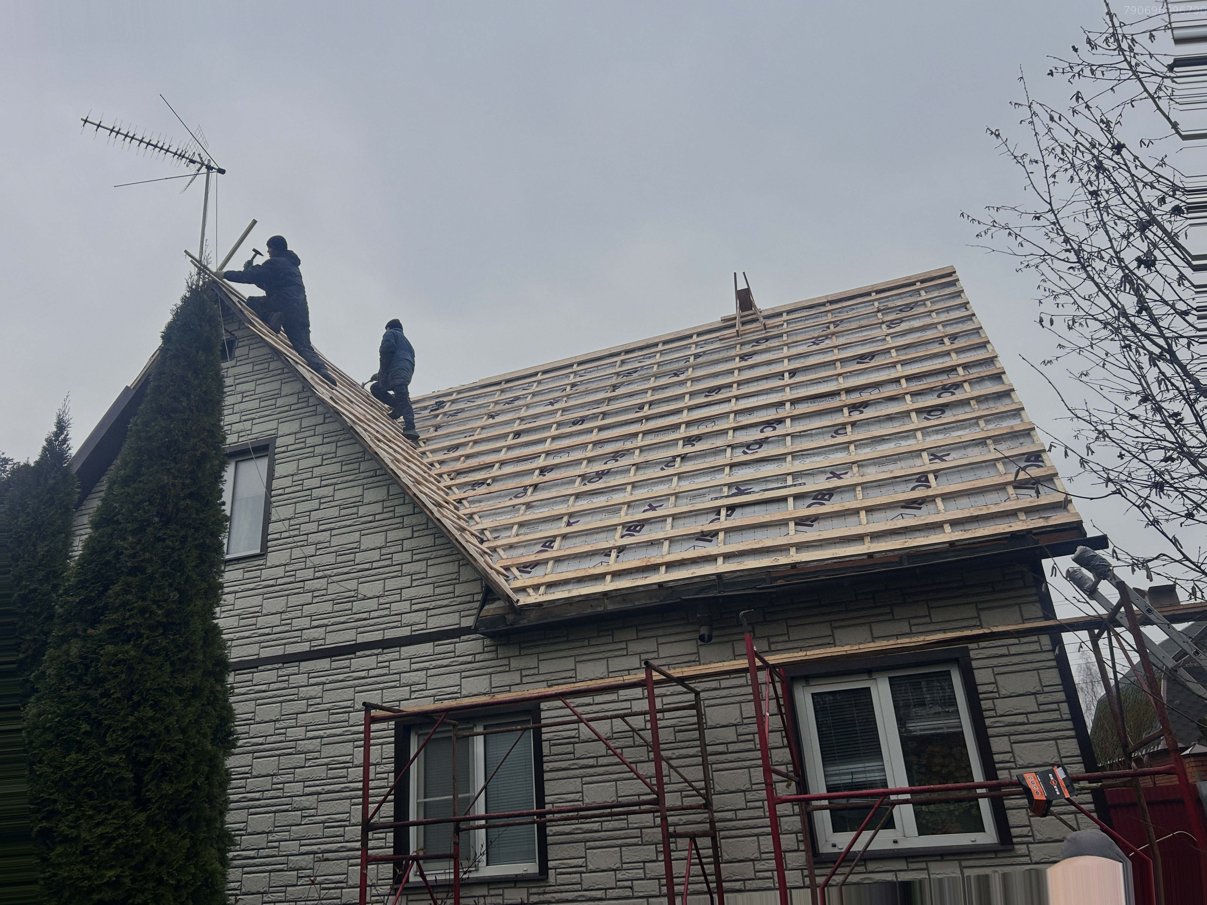 Ремонт крыши устранение протечек под ключ