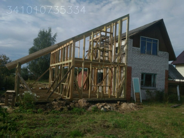 Реконструкция и ремонт деревянных домов, дач бань