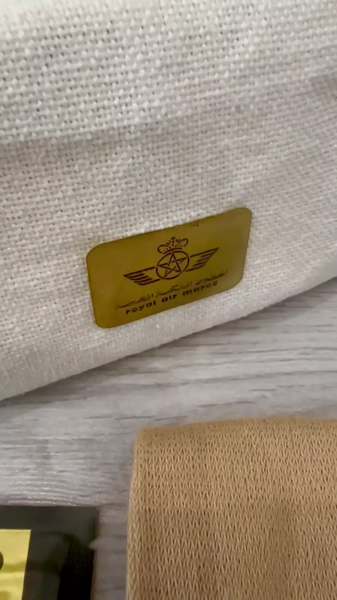 Косметичка бизнес класса Royal Air Maroc