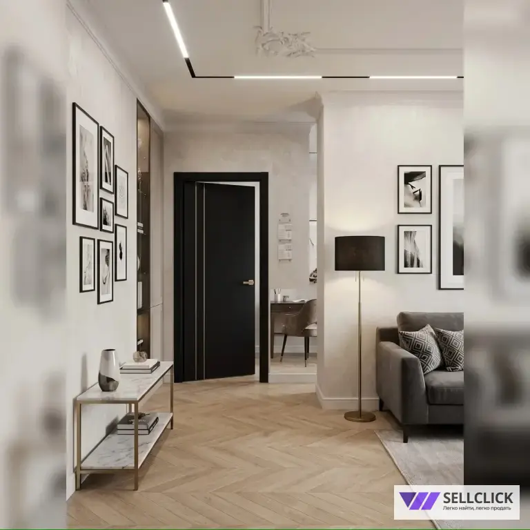 Дверь межкомнатная TR02 Титан кромка шампань