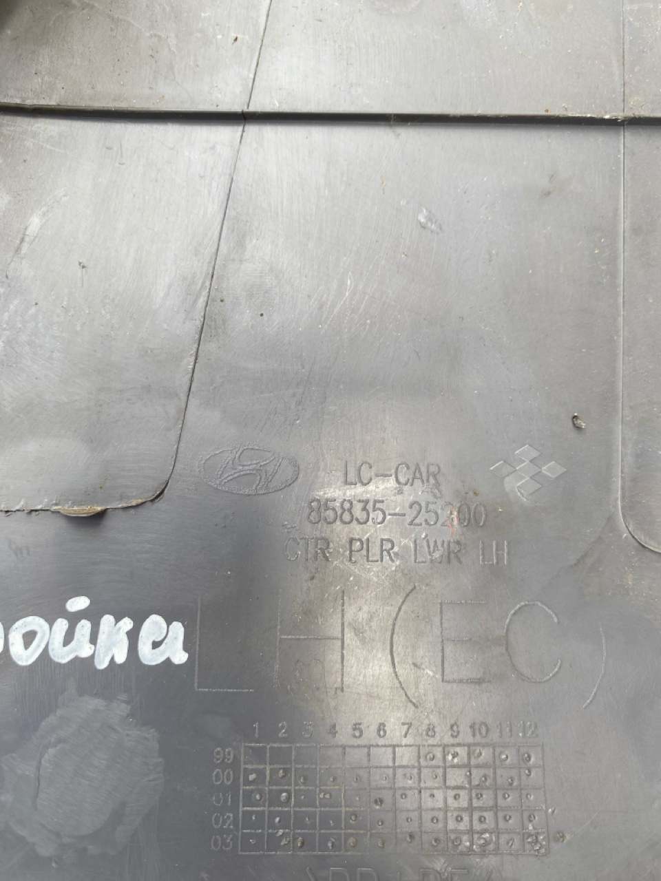 Накладка средней стойки