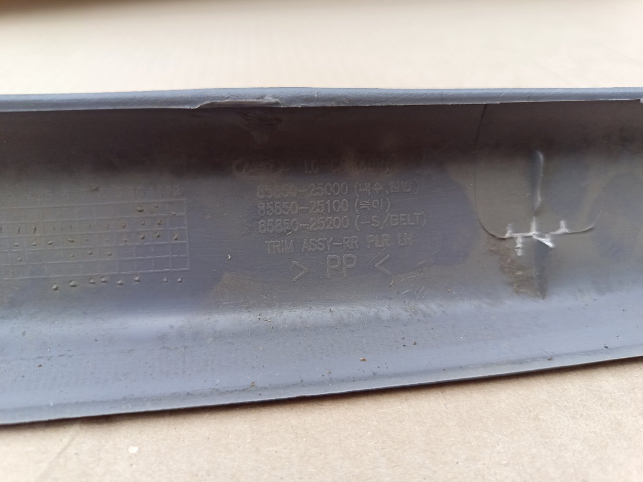Обшивка стойки