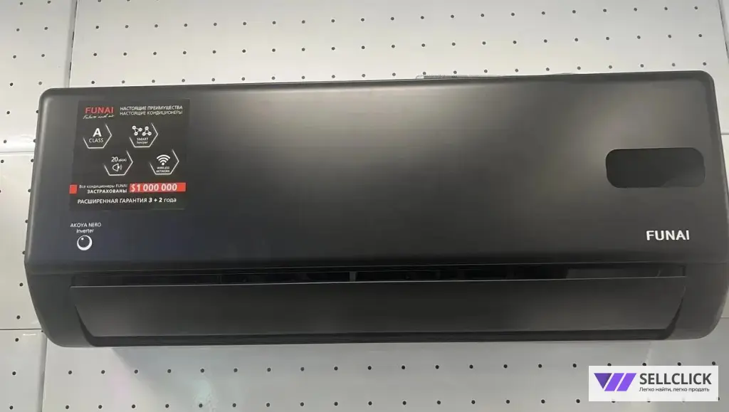 Сплит система Funai Akoya Nero инвертор Midea Wifi