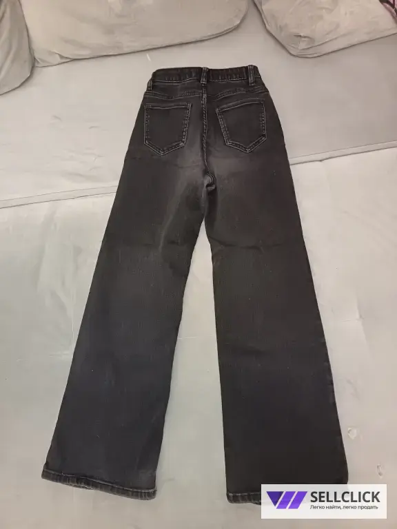 джинсы женские чёрные MOM jeans