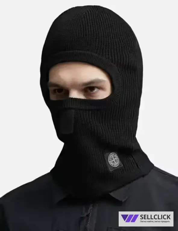 Шерстяная Балаклава Stone Island Оригинал