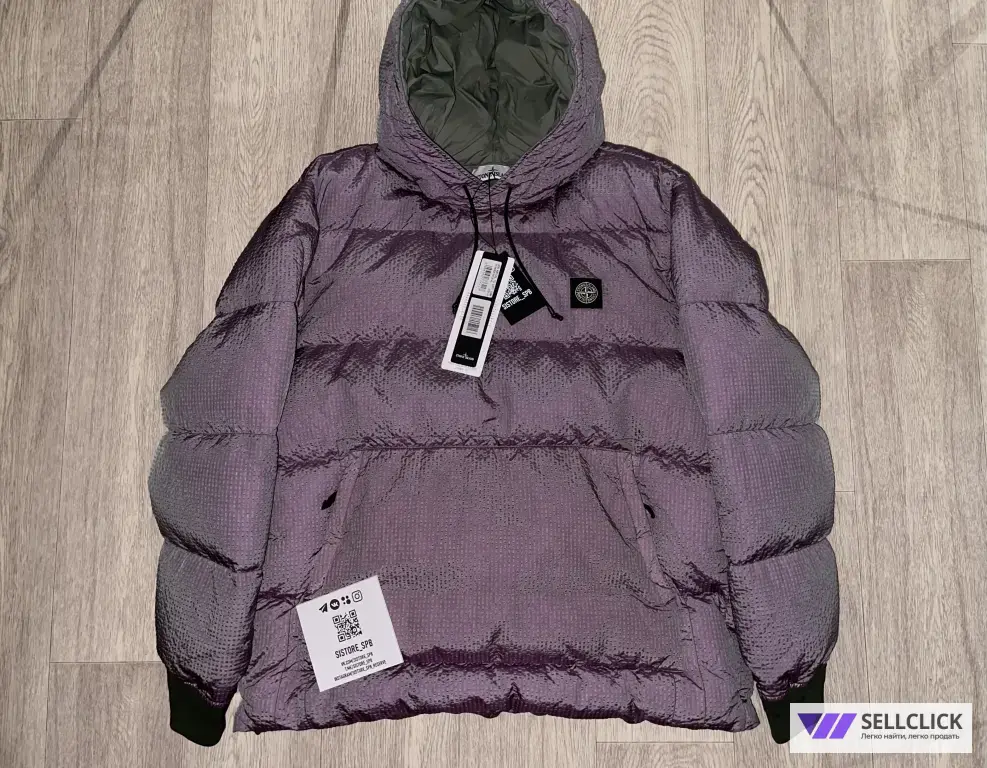 Пуховик Анорак Stone Island Poly-Colour Frame XL XXL Оригинал