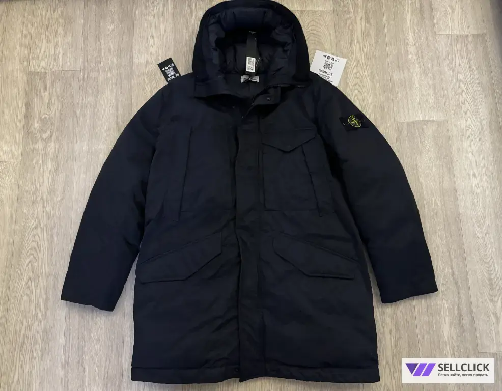 Парка Пуховик Stone Island Opaque Nylon Twill XL Оригинал