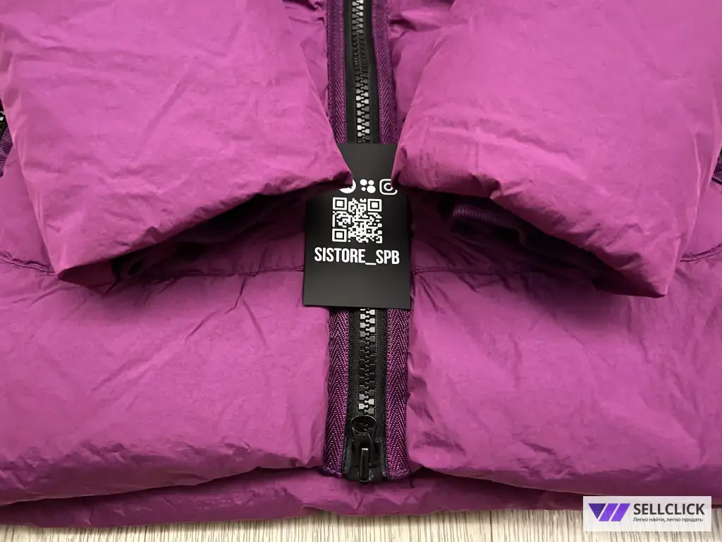 Зимний Пуховик Stone Island Crinkle Reps M Оригинал