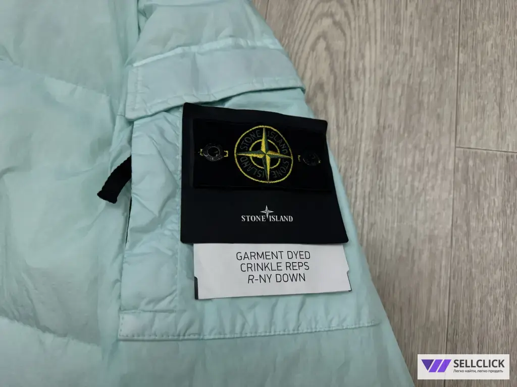 Пуховик Stone Island Crinkle Reps R-NY XL XXL Оригинал