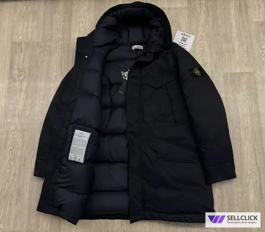 Парка Пуховик Stone Island Opaque Nylon Twill XL Оригинал