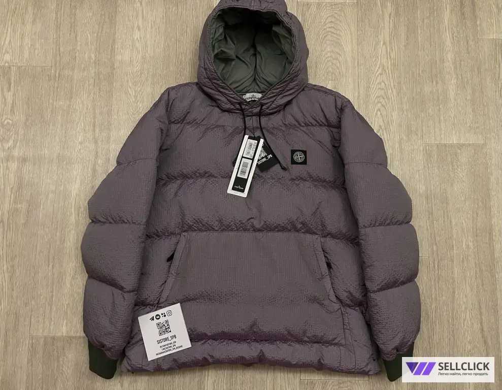 Пуховик Анорак Stone Island Poly-Colour Frame XL XXL Оригинал