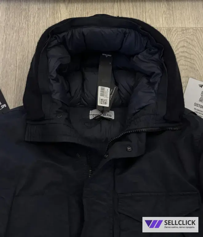 Парка Пуховик Stone Island Opaque Nylon Twill XL Оригинал