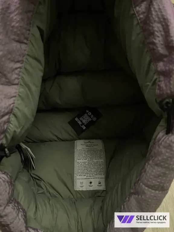 Пуховик Анорак Stone Island Poly-Colour Frame XL XXL Оригинал
