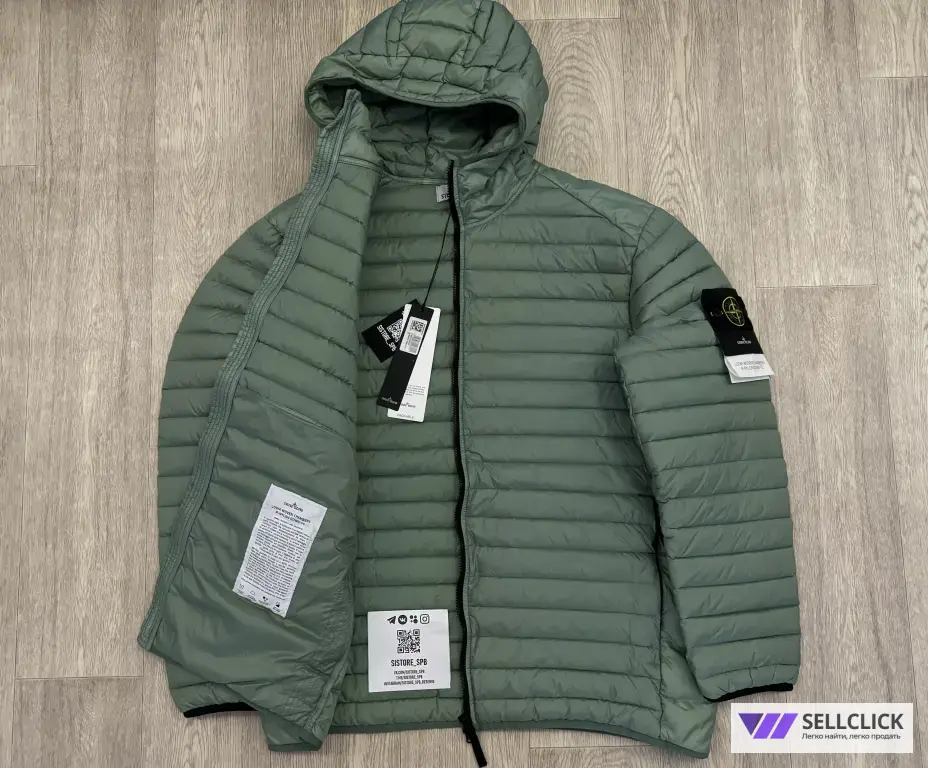 Легкий пуховик Stone Island Loom Woven XXL 3XL XXXL Оригинал