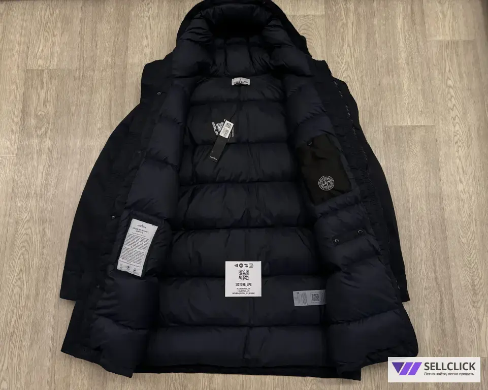 Парка Пуховик Stone Island Opaque Nylon Twill XL Оригинал