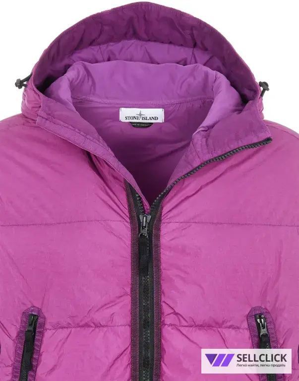Зимний Пуховик Stone Island Crinkle Reps M Оригинал
