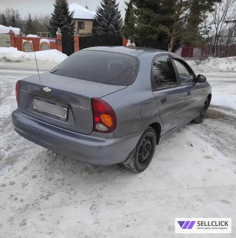 Chevrolet Lanos 1.5 Механическая, 2007, 195000 км