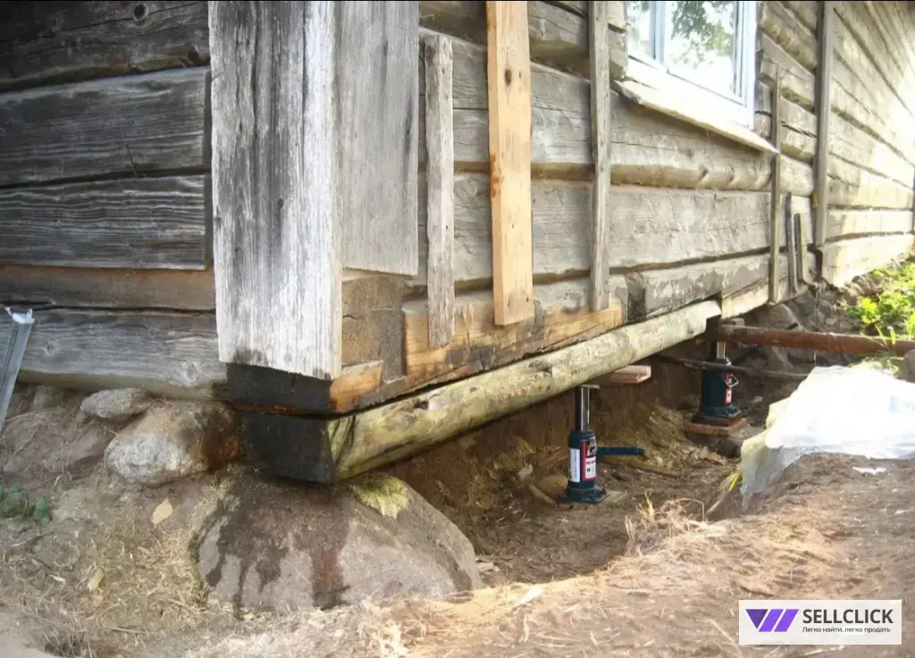 Замена венцов, подьем домов