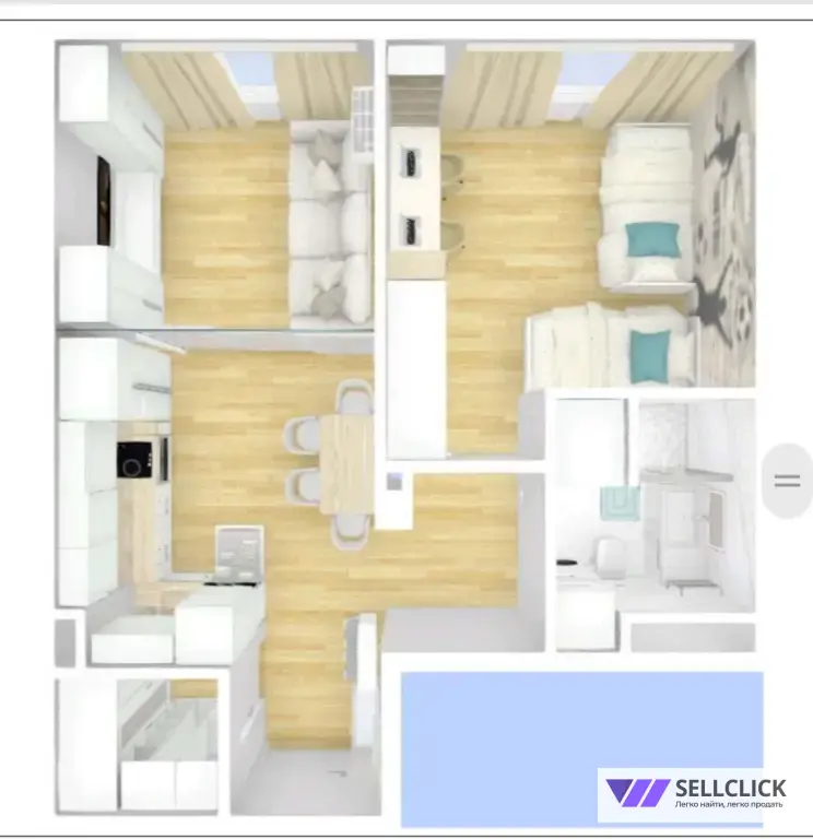 Планировка квартиры - дизайнер интерьера