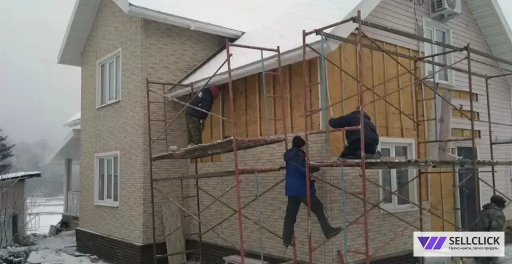 Фасадные работы, сайдинг, фасадные панели