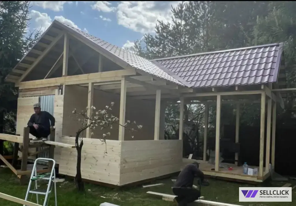 Бригада строителей Пристройка к дому / Веранда / Терраса / Беседка честные цены