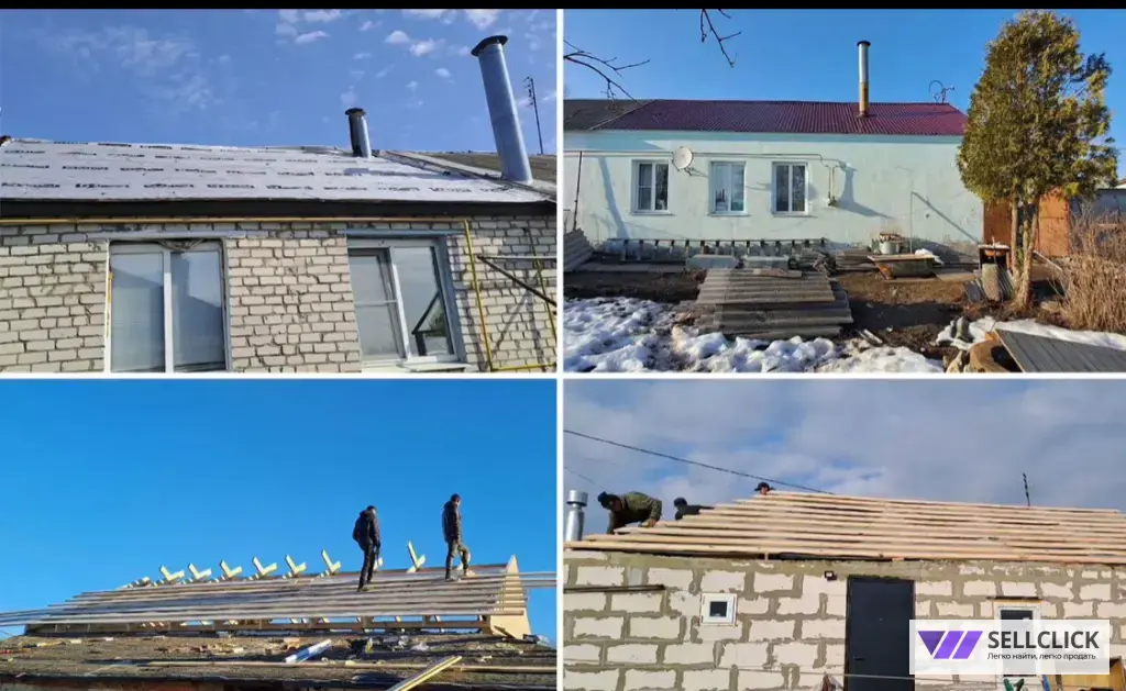 Крыша кровельные работы