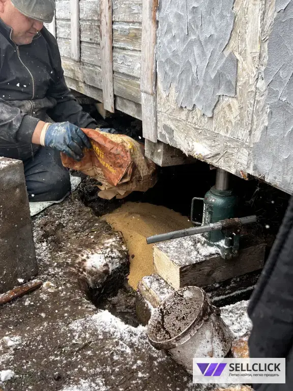 Поднятие дома замена венцов