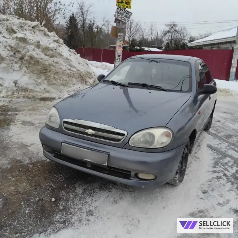 Chevrolet Lanos 1.5 Механическая, 2007, 195000 км