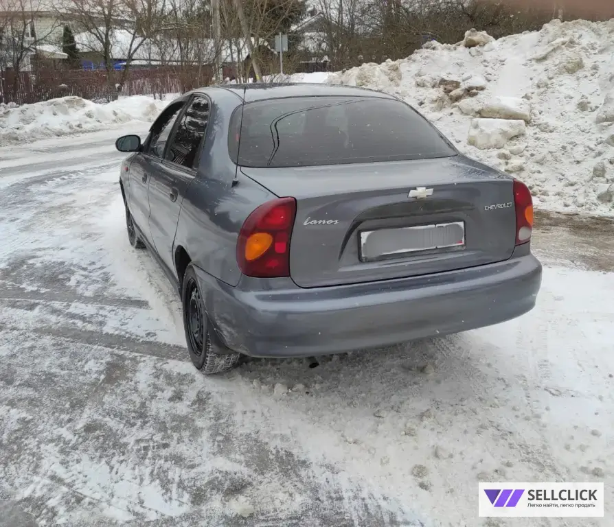 Chevrolet Lanos 1.5 Механическая, 2007, 195000 км