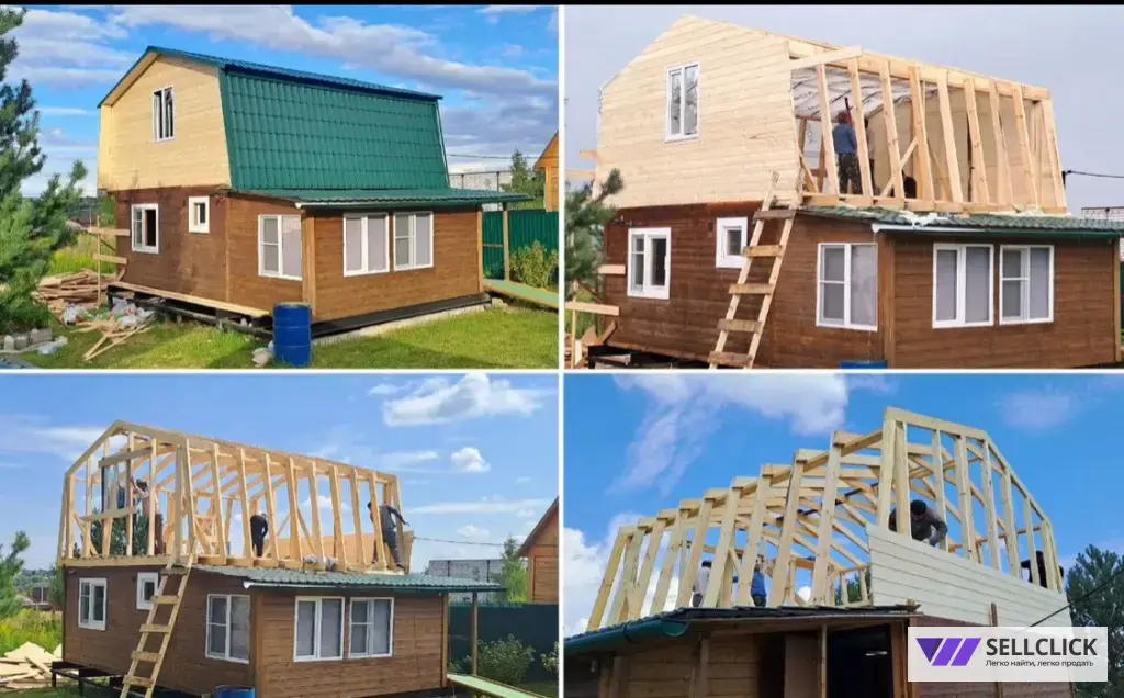 Крыша кровельные работы