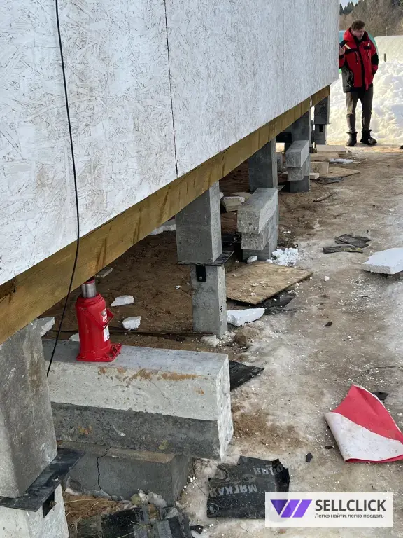 Поднять дом замена венцов