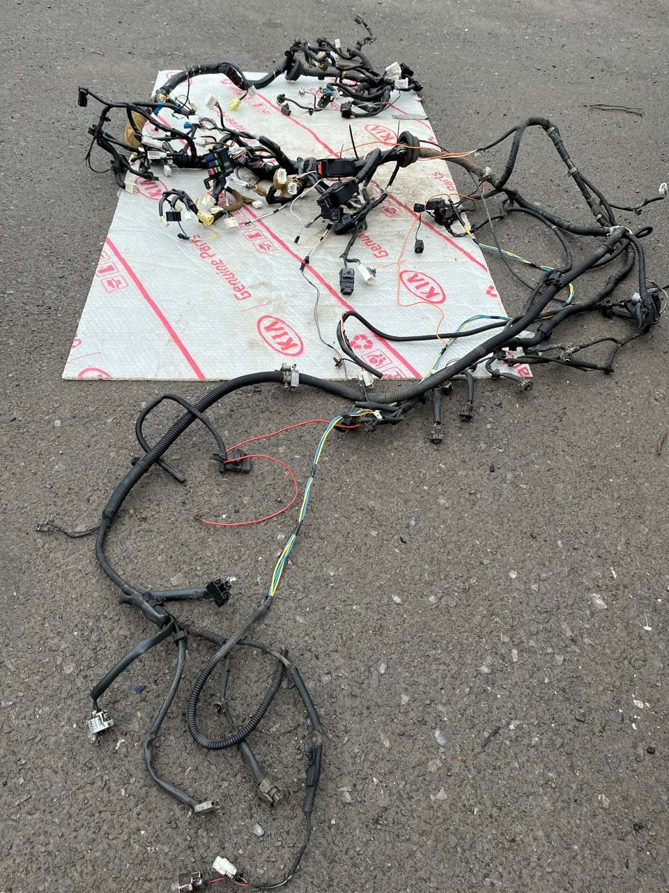 Проводка двигателя