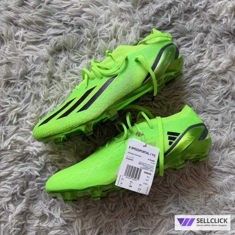 Adidas X Speedportal.1 FG green бутсы футбольные
