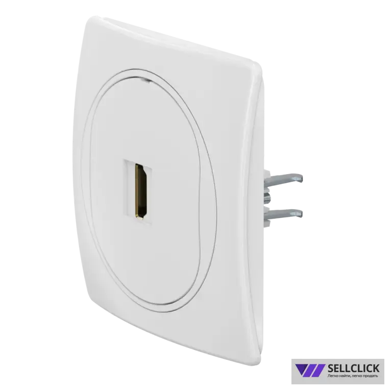 Розетка скрытой установки CADUCEUS ALING EON с модулем Keystone HDMI тип A-A