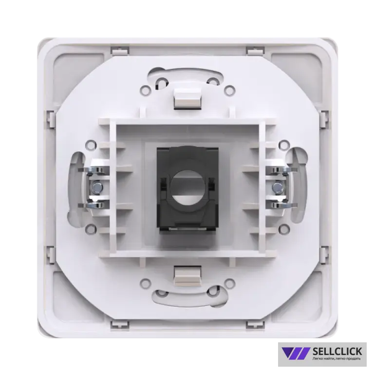 Встраиваемая компьютерная розетка CADUCEUS ALING EON с модулем Keystone RJ45 8P8C, cat.6, FTP