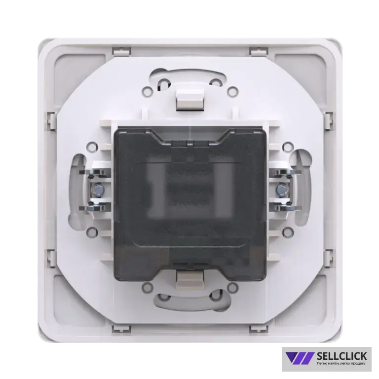 Розетка скрытой установки CADUCEUS ALING EON USB тип A для зарядки устройств, двойная, 2,1А, 5В=, 250В~