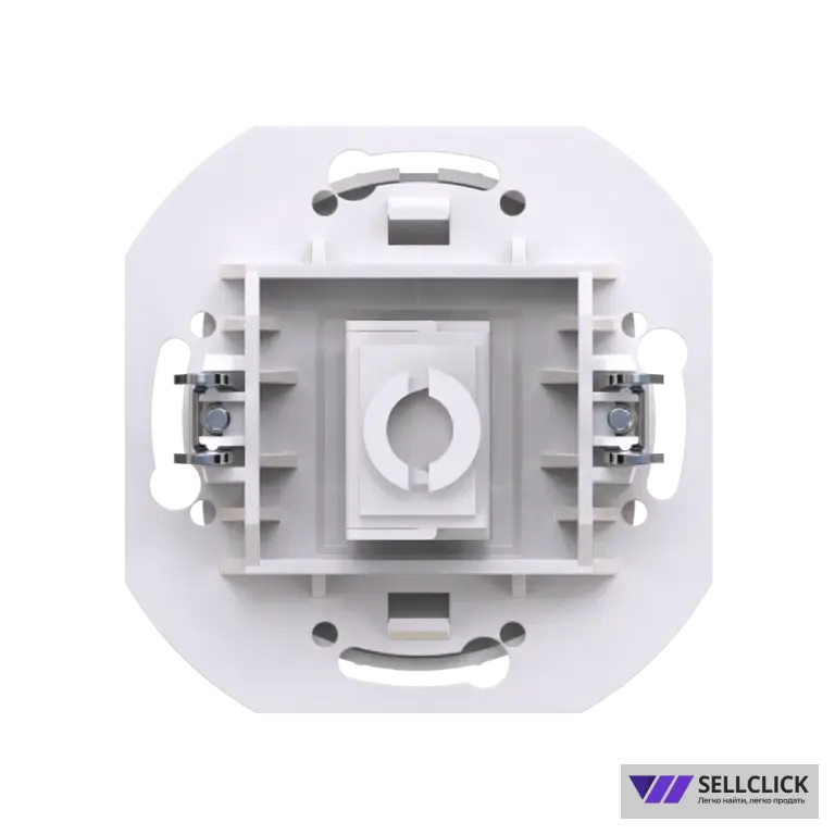 Розетка скрытой установки компьютерная CADUCEUS ALING EON с модулем Keystone RJ45 8P8C, cat.6A, FTP, механизм