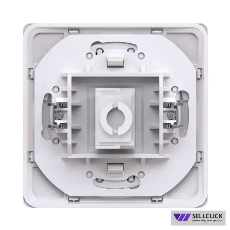 Розетка скрытой установки компьютерная CADUCEUS ALING EON с модулем Keystone RJ45 8P8C, cat.6A, FTP