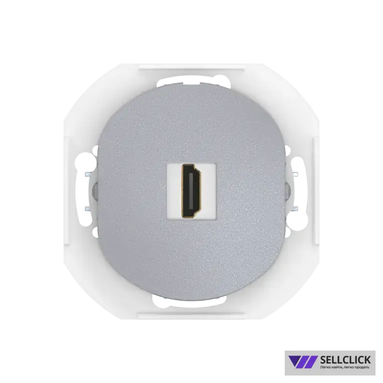 Розетка скрытой установки CADUCEUS ALING EON с модулем Keystone HDMI тип A-A, механизм