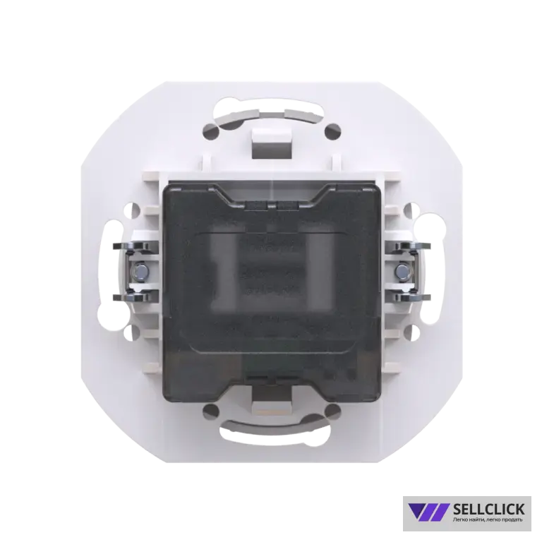 Розетка скрытой установки CADUCEUS ALING EON USB тип A для зарядки устройств, двойная, 2,1А, 5В=, 250В~, механизм