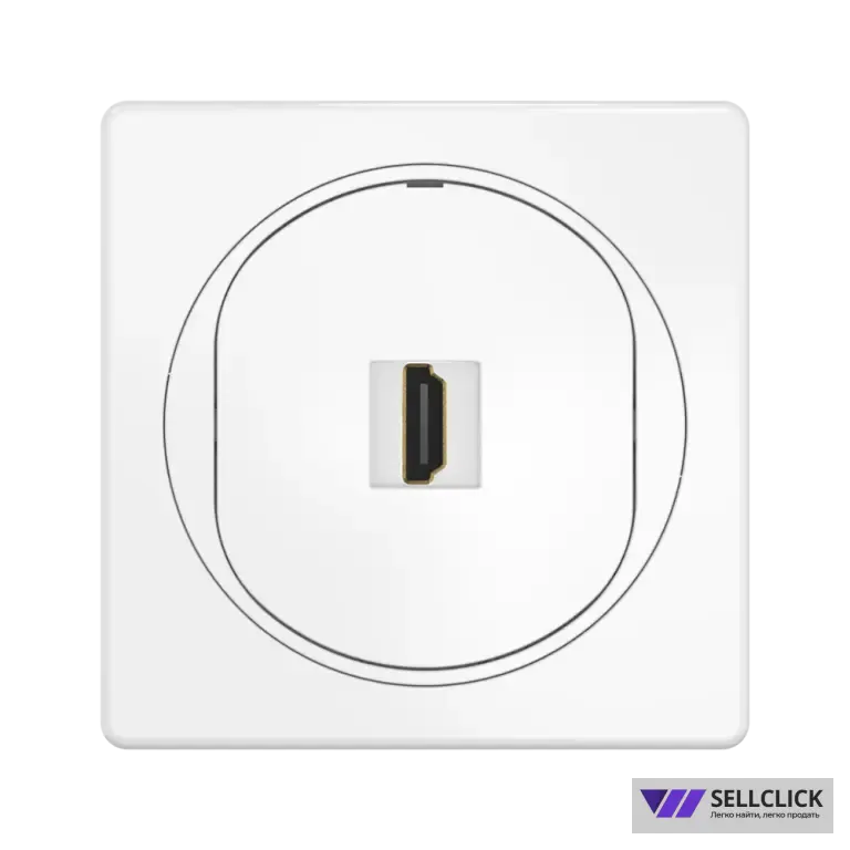 Розетка скрытой установки CADUCEUS ALING EON с модулем Keystone HDMI тип A-A