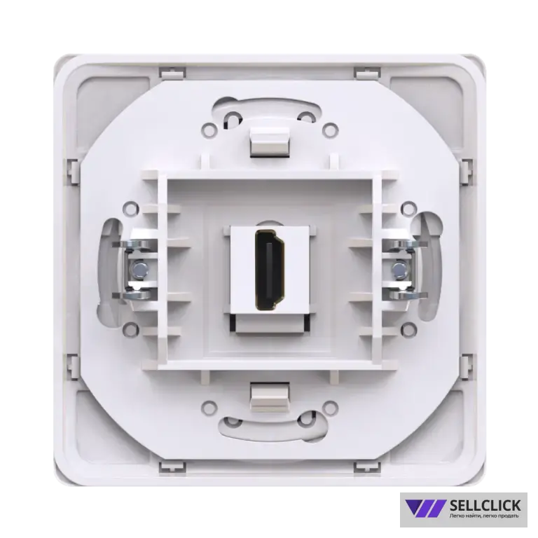 Розетка скрытой установки CADUCEUS ALING EON с модулем Keystone HDMI тип A-A