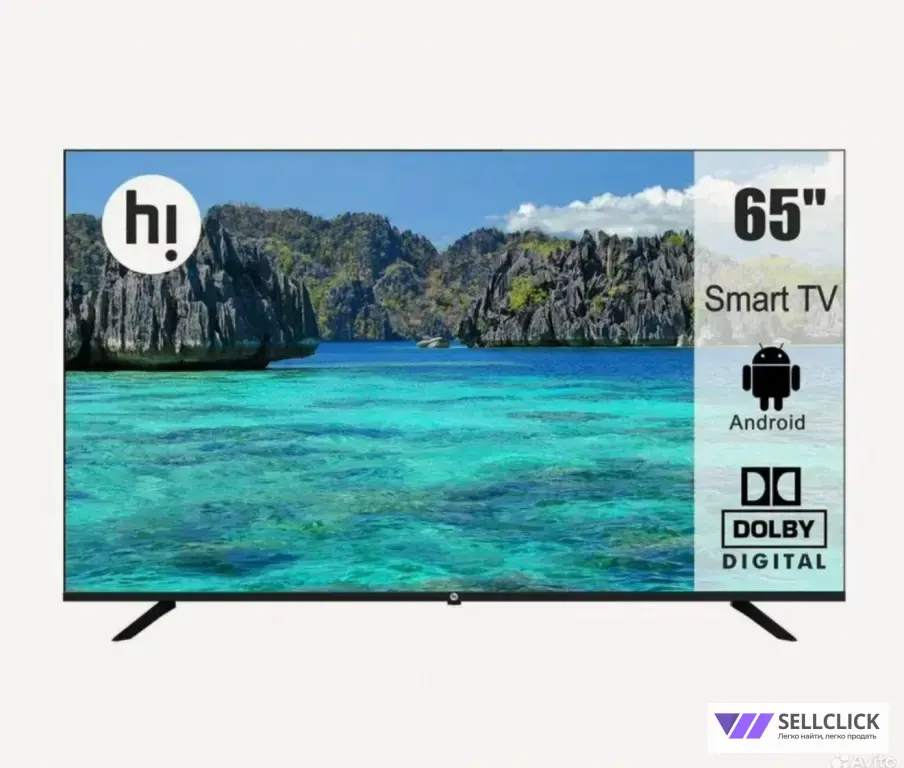 телевизор 65 QLED 4k новый
