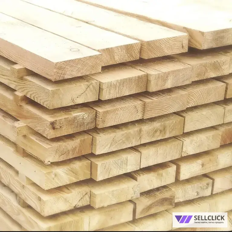 доска обрезная 50х200х6000