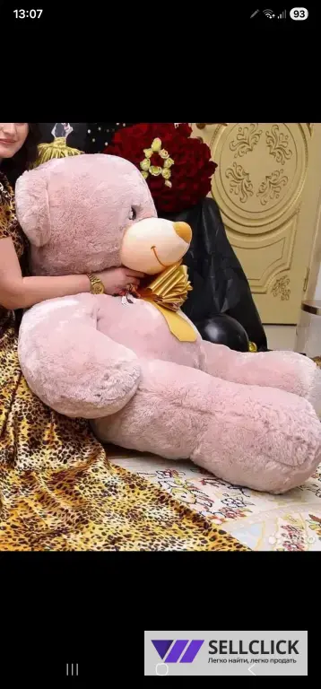 Плюшевый медведь. Большой.