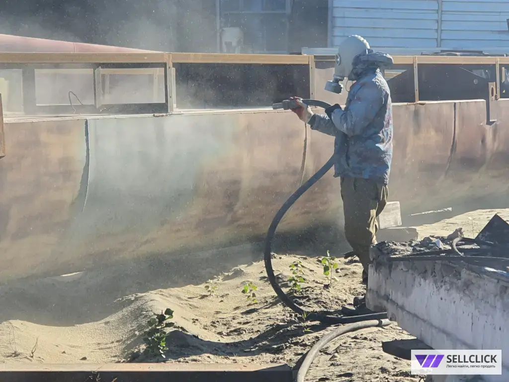 Пескоструйная обработка с выездом