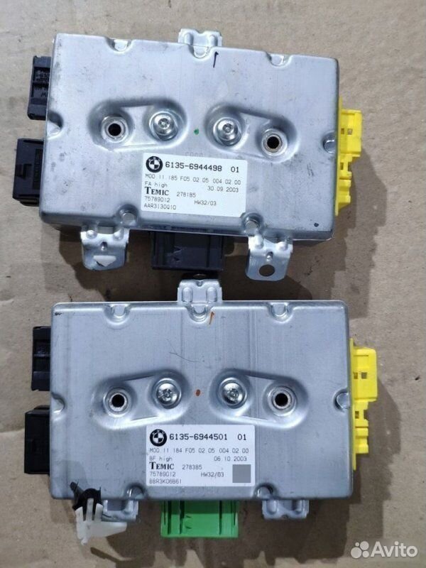 Блок управления двери BMW 5 E60 M54B30 2005